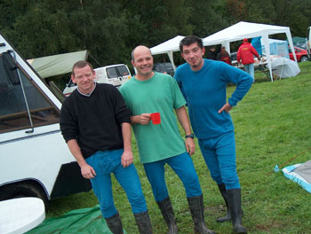 blaue unterhosen