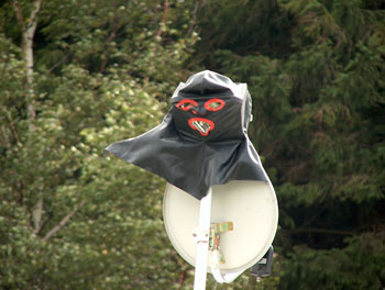 maske auf sat